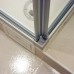 Душевой уголок GuteWetter Practic Square GK-433 90x90 см стекло бесцветное, профиль матовый хром