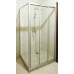 Душевой уголок GuteWetter Practic Square GK-403 правая 90x90 см стекло бесцветное, профиль матовый хром
