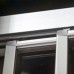 Душевой уголок GuteWetter Practic Square GK-403 правая 90x90 см стекло бесцветное, профиль матовый хром