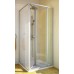 Душевой уголок GuteWetter Practic Square GK-404 правая 95x95 см стекло бесцветное, профиль матовый хром