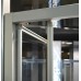 Душевой уголок GuteWetter Practic Rectan GK-404 левая 95x90 см стекло бесцветное, профиль матовый хром