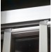 Душевой уголок GuteWetter Practic Rectan GK-403 правая 135x80 см стекло бесцветное, профиль матовый хром