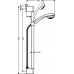 Душевой гарнитур Hansgrohe Crometta 85 27728000 Unica Crometta