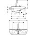 Смеситель Hansgrohe PuraVida 15472000 для ванны с душем