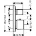 Термостат Hansgrohe PuraVida 15771400 для ванны с душем