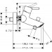 Смеситель Hansgrohe Talis S2 32440000 для ванны с душем