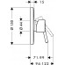 Смеситель Hansgrohe Talis S 32675000 для душа