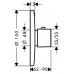 Термостат Hansgrohe Metris Ecostat E 31570000 для душа