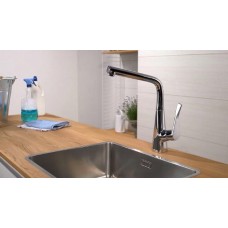 Смеситель Hansgrohe Metris 14823000 для кухонной мойки