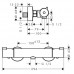Термостат Hansgrohe Ecostat 1001 CL ВМ 13211000 для душа