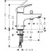 Смеситель Hansgrohe Focus E2  Monotrou 31930000 на борт ванны