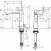 Смеситель Hansgrohe Talis S 72113000 для раковины, с донным клапаном