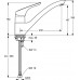 Смеситель Ideal Standard Cerasprint New B5344AA для кухонной мойки