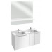 Мебель для ванной Jacob Delafon Struktura 120 белая