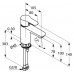 Смеситель Kludi Objekta 321260575 для раковины