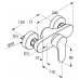 Смеситель Kludi Objekta 327640575 для душа