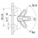 Смеситель Lemark Omega LM3102C для ванны с душем