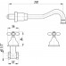 Смеситель Migliore Princeton Plus ML.PRP-8069 Cr С ВНУТРЕННЕЙ ЧАСТЬЮ