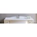 Мебель для ванной Opadiris Лаура 120 белая с патиной
