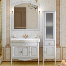 Мебель для ванной Opadiris Лоренцо 100 белая