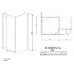 Душевой уголок Radaway Torrenta KDJ 120x90 прозрачное стекло L