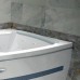 Акриловая ванна Radomir Аризона Комфорт Chrome правая, с фронтальной панелью
