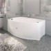 Акриловая ванна Radomir Wachter Монти L с гидромассажем и экраном, форсунки белые