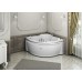 Акриловая ванна Radomir Сорренто 2 Комфорт Luxe 140x140, форсунки luxe