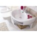 Мебель для ванной Ravak Rosa белая L