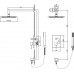 Душевой комплект RGW Shower Panels SP-53 С ВНУТРЕННЕЙ ЧАСТЬЮ