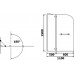 Шторка на ванну RGW Screens SC-19 1100x1500 стекло чистое