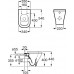 Унитаз приставной Roca Gap 347477000