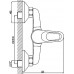 Смеситель Rossinka B B35-41 для душа