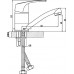 Смеситель Rossinka D D40-22U для кухонной мойки