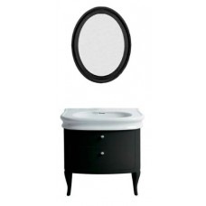 Мебель для ванной Simas Lante LAM90 черный глянцевый