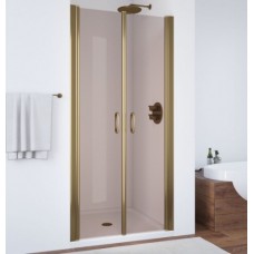 Душевая дверь в нишу Vegas Glass E2P 0075 05 05 профиль бронза, стекло бронза