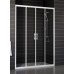 Душевая дверь в нишу Vegas Glass Z2P 190 01 01 профиль белый, стекло прозрачное