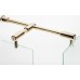 Душевой уголок Vegas Glass AFP-Fis Lux 0100 09 01 L профиль золото, стекло прозрачное
