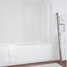 Шторка на ванну Vegas Glass E2V 0120 01 02 R профиль белый, стекло шиншилла