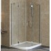 Душевой уголок Vegas Glass AFS-F Lux 110*100 07 01 R профиль матовый хром, стекло прозрачное