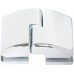 Душевой уголок Vegas Glass AFS-F Lux 120*80 08 01 R профиль глянцевый хром, стекло прозрачное