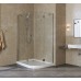 Душевой уголок Vegas Glass AFS-F Lux 120*90 08 01 L профиль глянцевый хром, стекло прозрачное