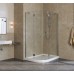Душевой уголок Vegas Glass AFS-F Lux 120*90 08 01 R профиль глянцевый хром, стекло прозрачное