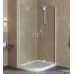 Душевой уголок Vegas Glass AFS-F Lux 80*90 01 01 R профиль белый, стекло прозрачное