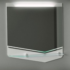 Зеркало Velvex Crystal Cub 70 белое