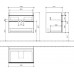 Тумба с раковиной Villeroy & Boch Venticello 80 A92504 white wood