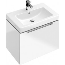 Тумба с раковиной Villeroy & Boch Subway 2.0 65 glossy white