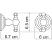 Крючок Wasserkraft Ammer K-7023