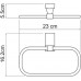 Полотенцедержатель Wasserkraft Exter K-5260