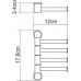 Полотенцедержатель Wasserkraft K-1054